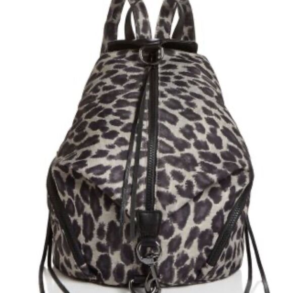 REBECCA MINKOFF
Mini Julian Leopard-Print Backpack main image 2